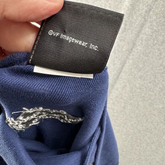 Harley-Davidson Tee Tshirt Wmns XS Blue Short Sleeve Embroidered Logo Motorcycle - Picture 10 of 11